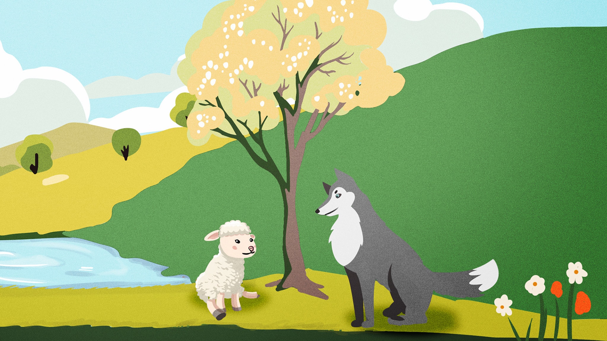 Buonanotte con Carolina - Storie e letterine - S1E20 - Come lupo e agnello