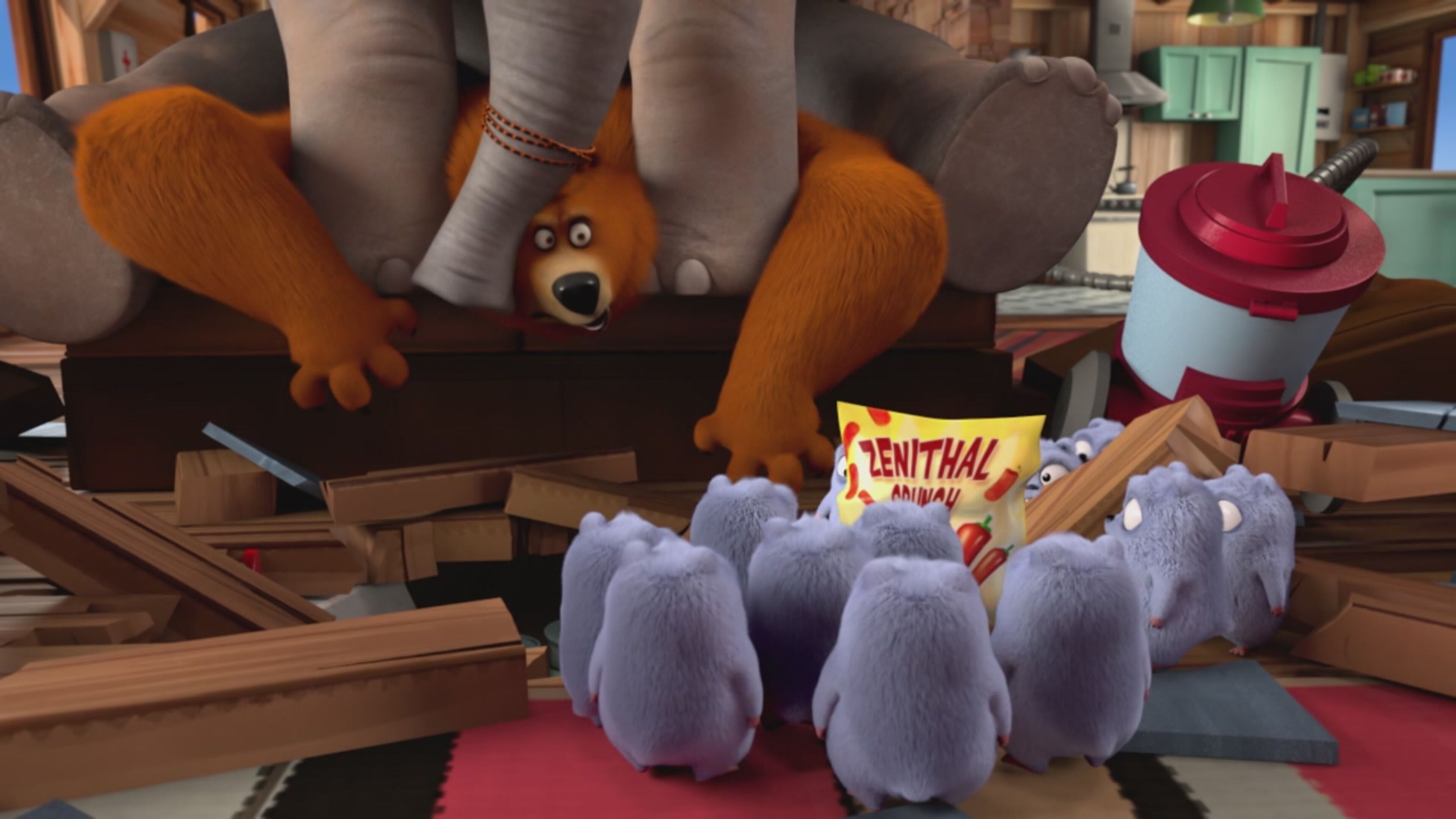 Grizzy e i Lemming - S3 Ep.44 - Per un Pugno di Noccioline