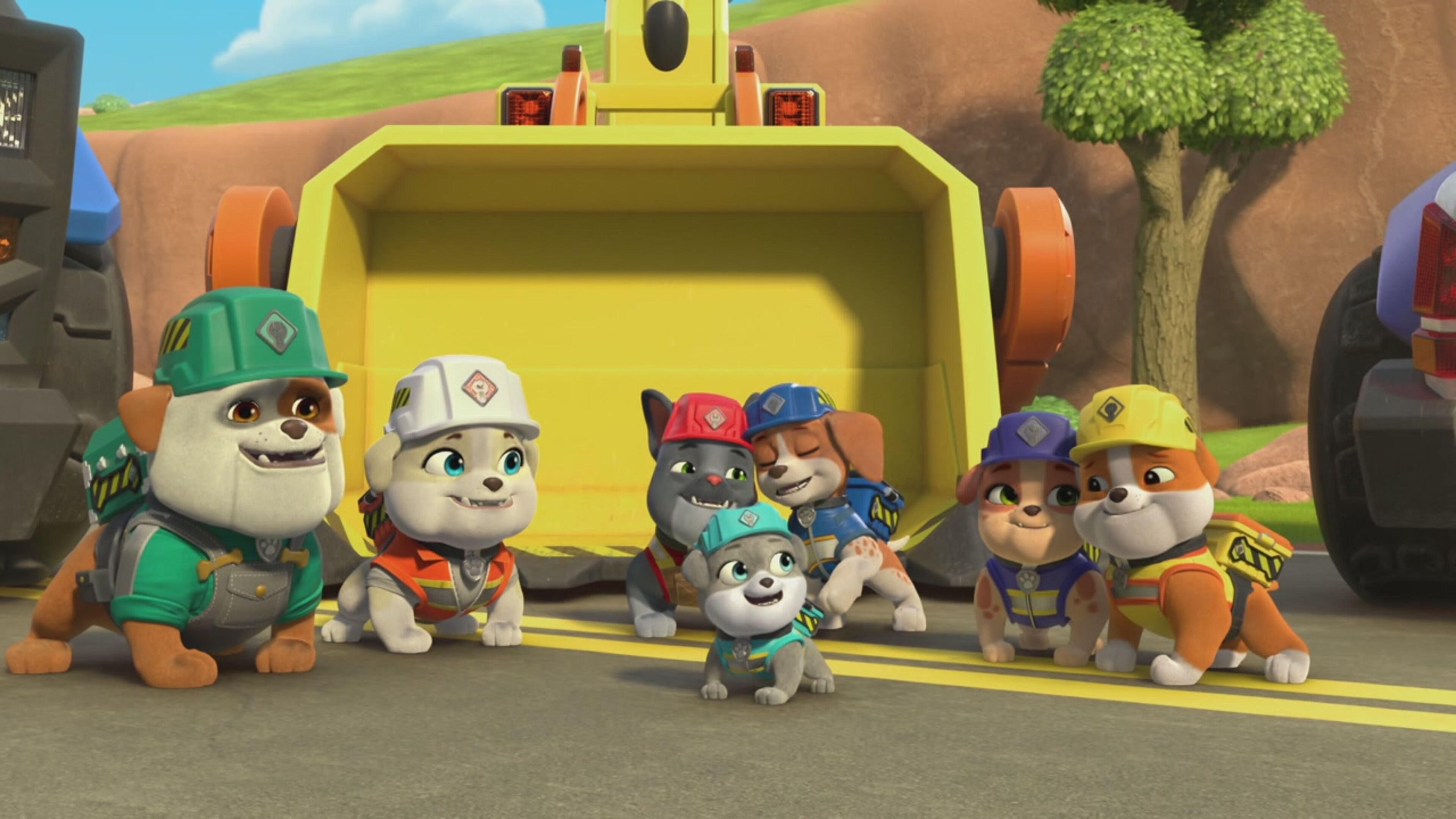 Rubble  Crew - S1 Ep.1 - La squadra costruisce un ponte