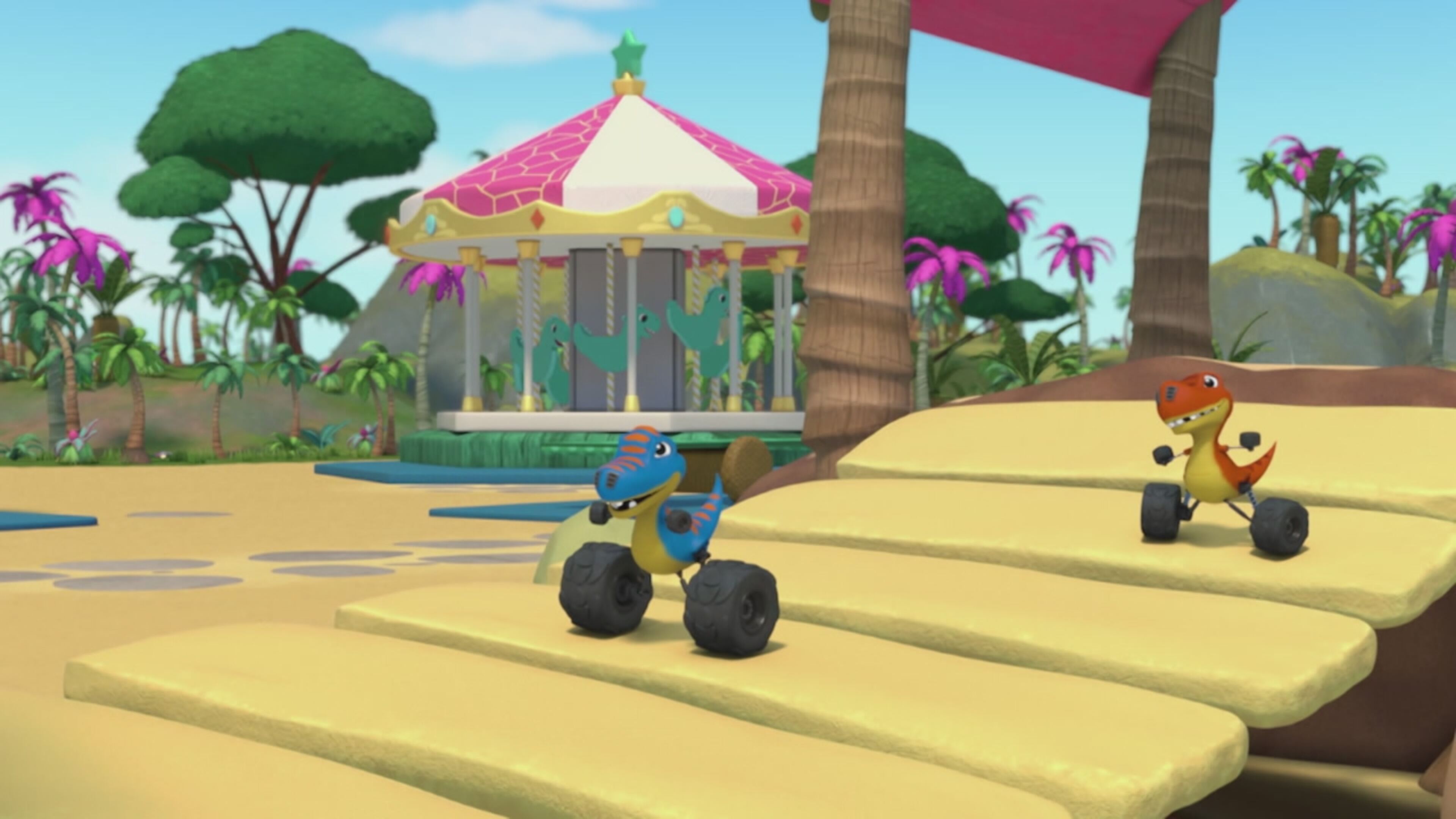 Blaze e le megamacchine - S9 Ep.1 - Dino Demolizione