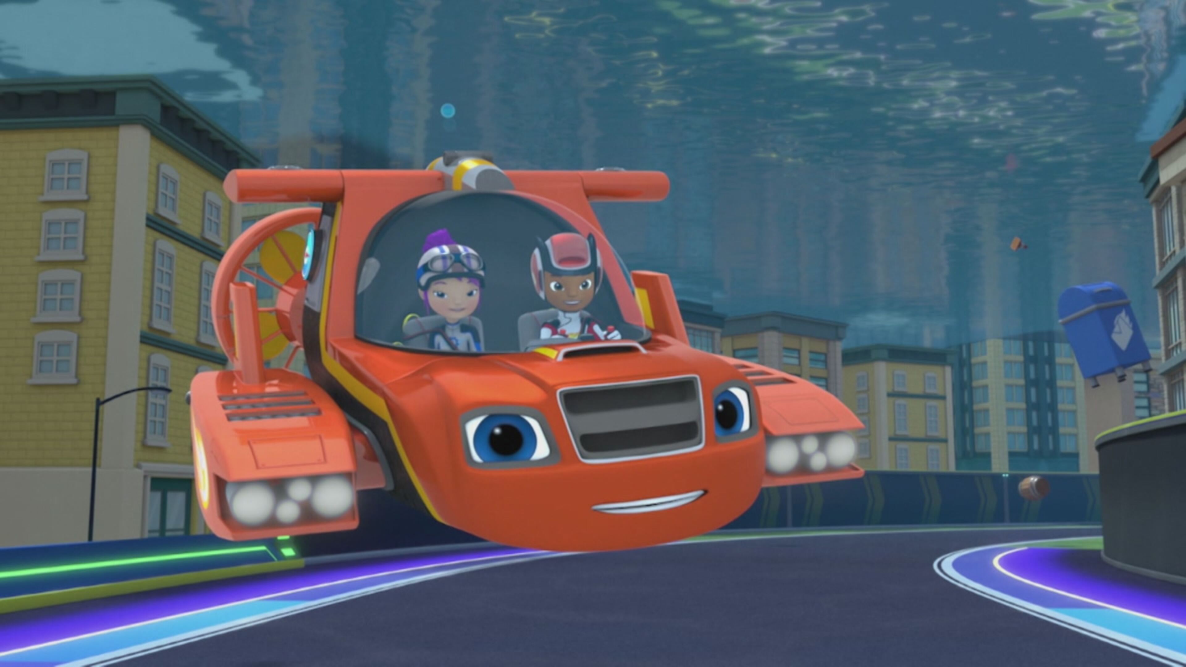 Blaze e le megamacchine - S9 Ep.2 - La macchina del meteo