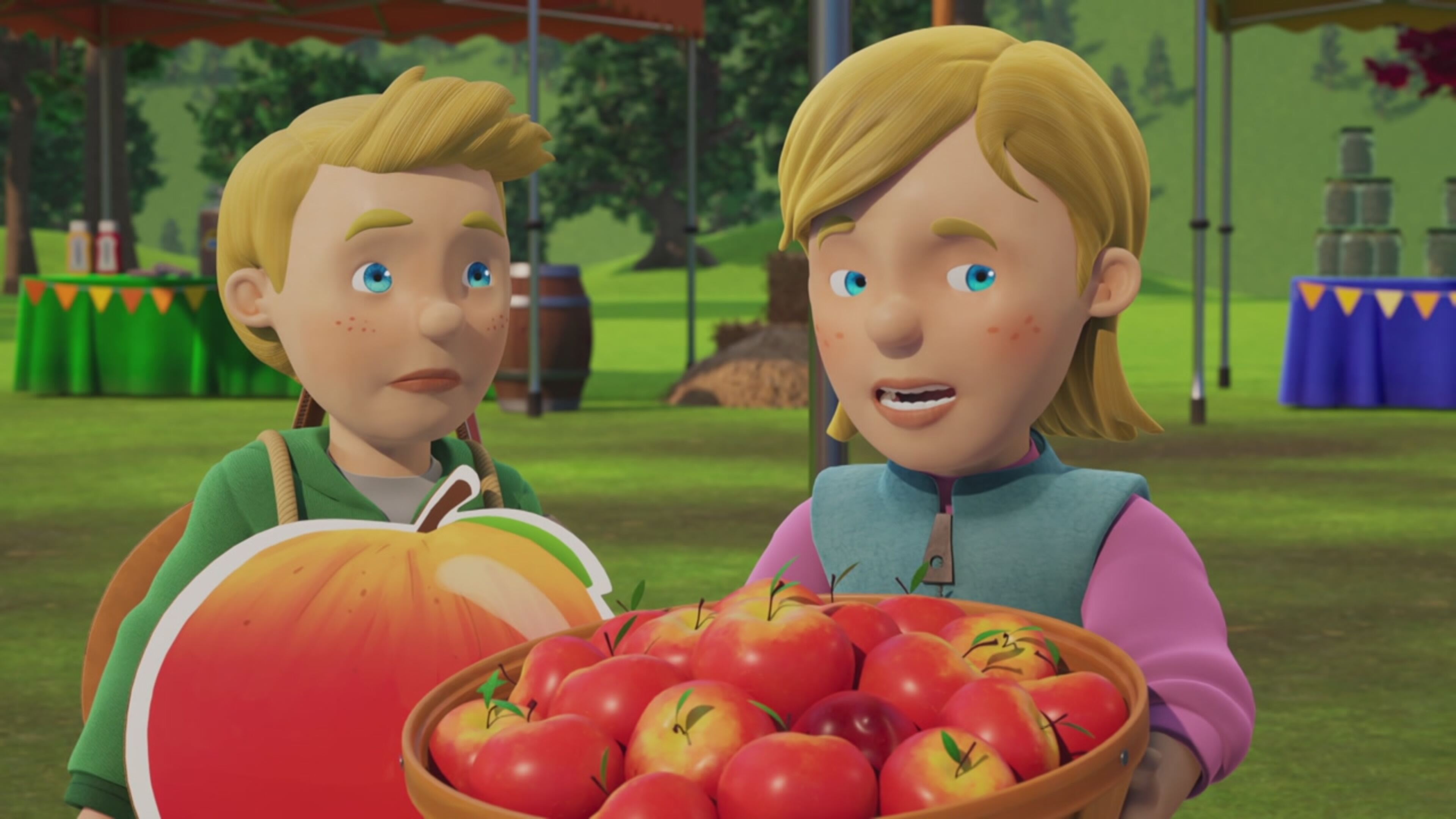 Sam il pompiere - S15 Ep.10 - Una mela per volta