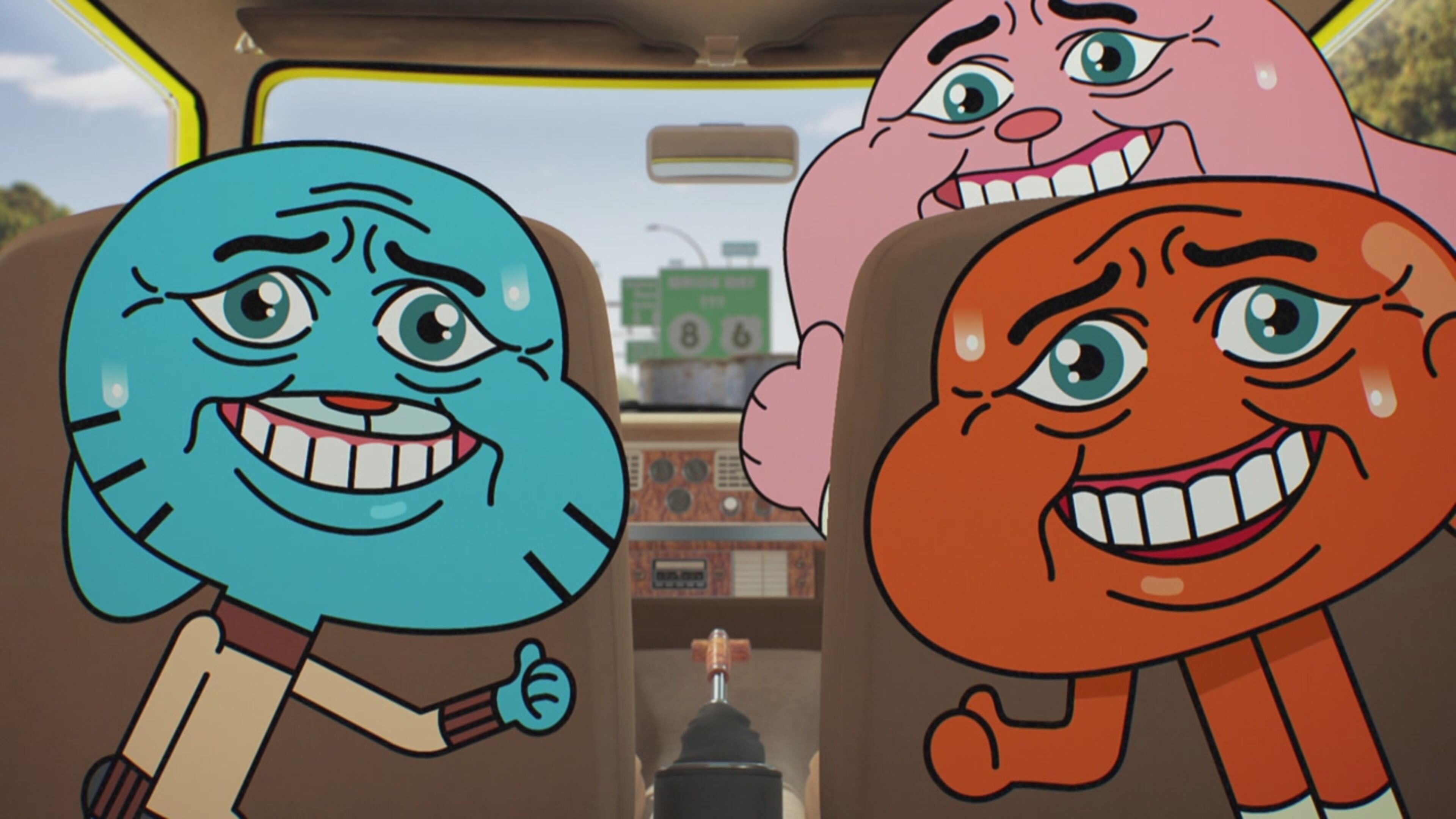 Lo strano e meraviglioso mondo di Gumball - S1 Ep.6 - Il traffico