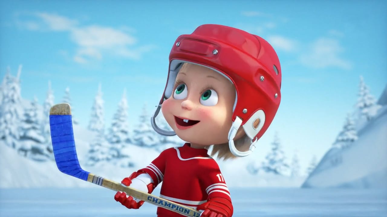 Masha e Orso - S3E19 - Quest'Hockey è okay