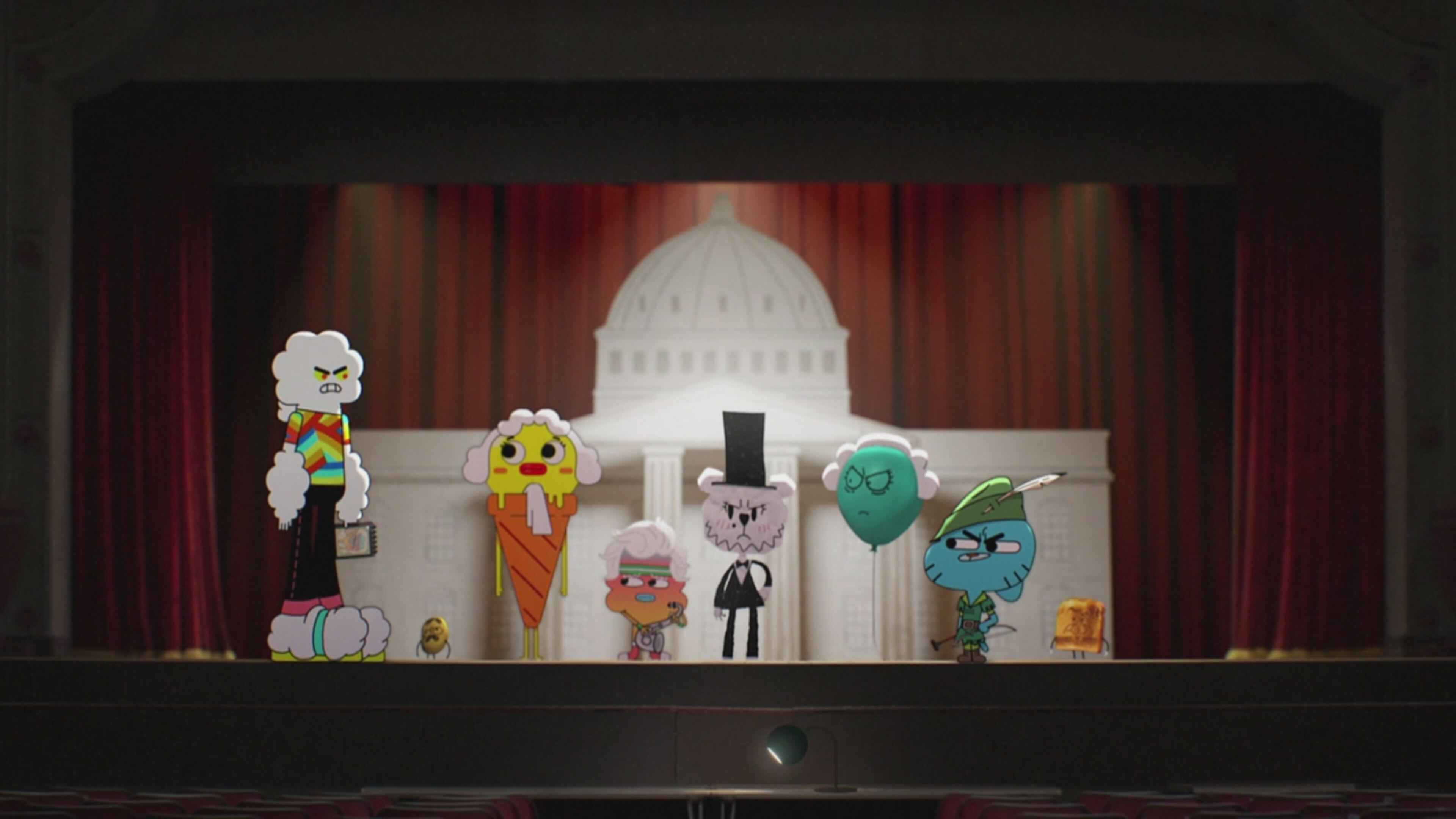 Lo straordinario mondo di Gumball - S3 Ep.17 - Il film dell'orrore