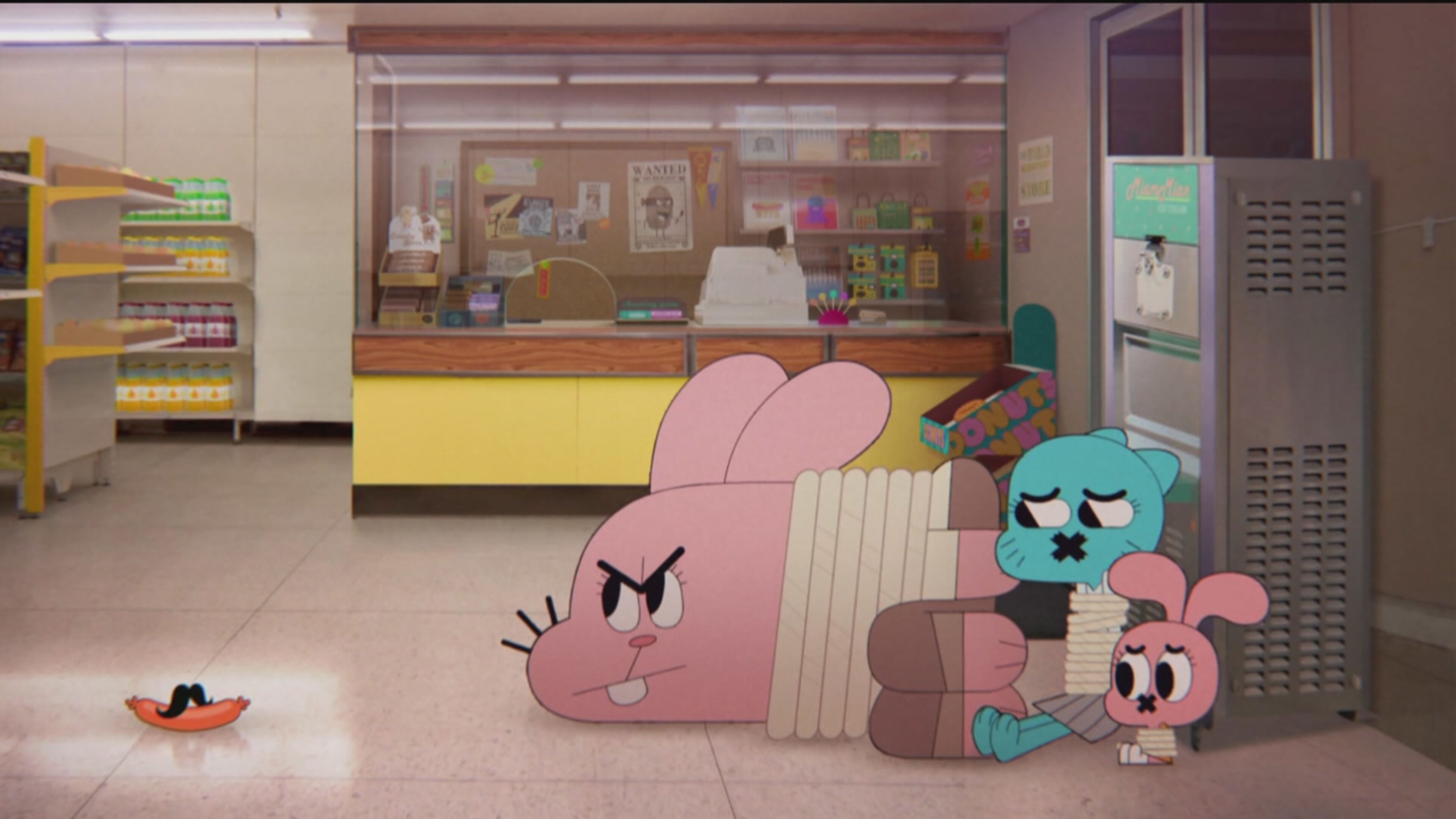 Lo straordinario mondo di Gumball - S1 Ep.14 - Su' le mani!