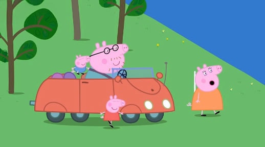 Peppa Pig - S6E7 - The little boat - Versione inglese con commento in italiano