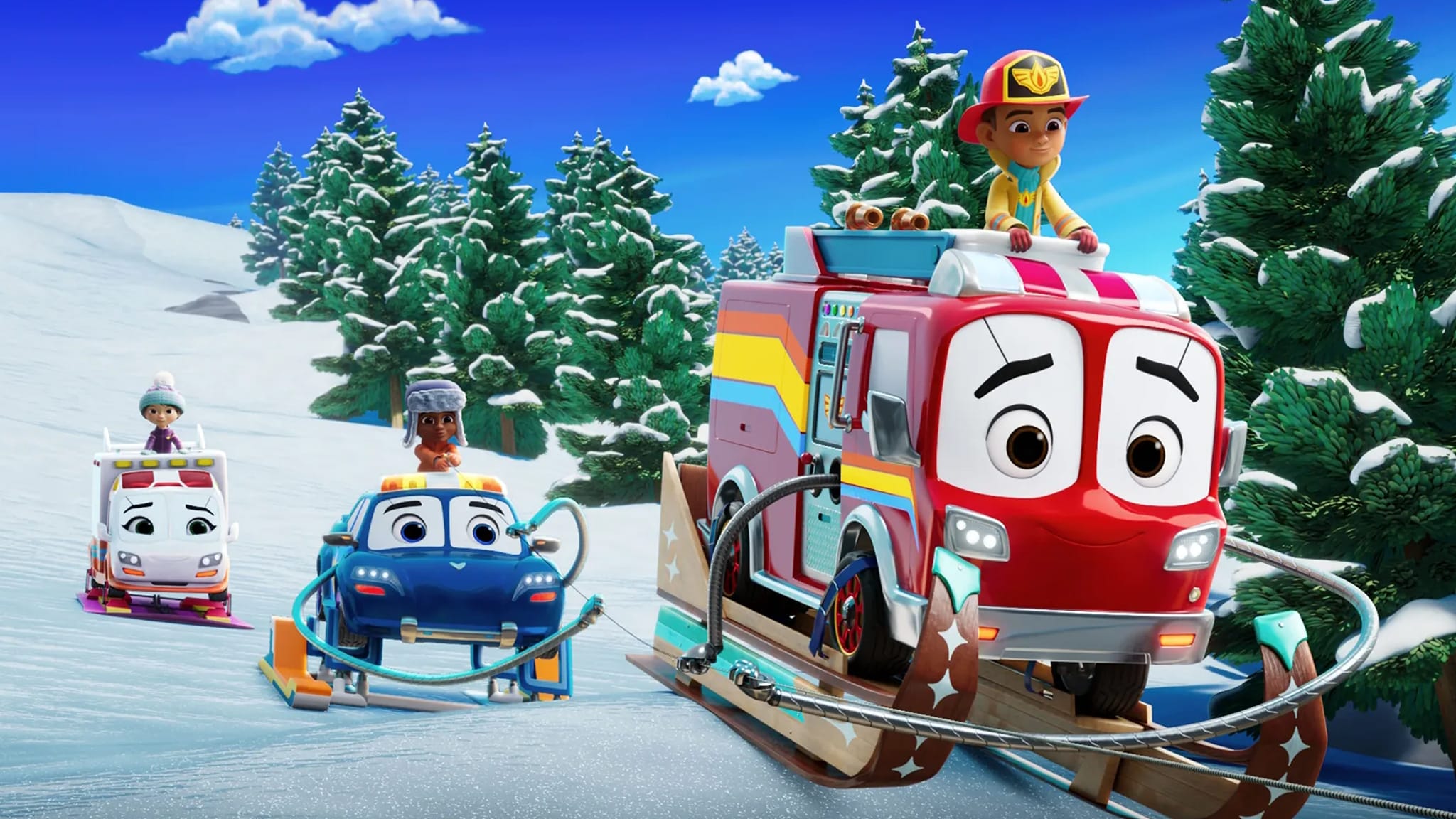 Firebuds - S2E47 - Scarlett e Skid / Avventura Alpina