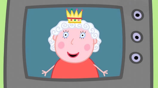 Peppa Pig - S6E1 - La Regina